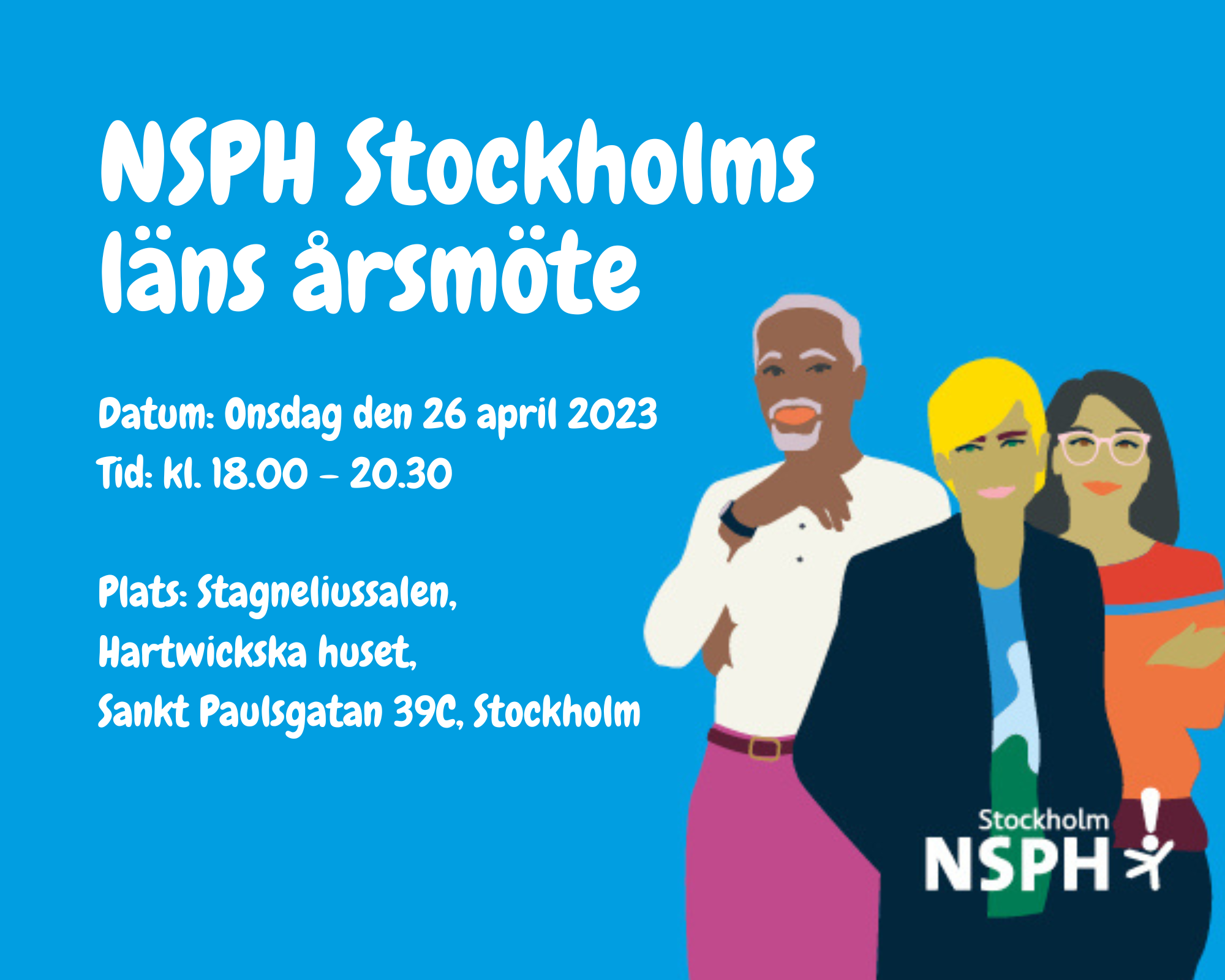 Du visar för närvarande NSPH Stockholms läns årsmöte